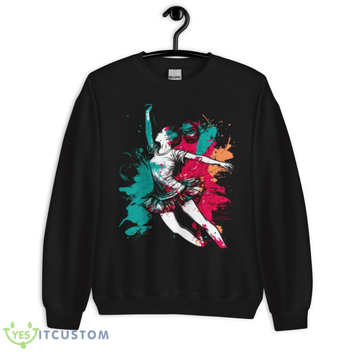 Ljeana Cartoon Design Ballet Shirt 3 Ljeana Cartoon Design Ballet Shirt - Unisex Crewneck Sweatshirt