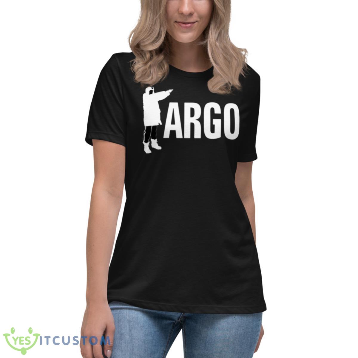 Logo Fargo Movie White Shirt 6 Logo Fargo Movie White Shirt - Women's Relaxed Short Sleeve Jersey Tee