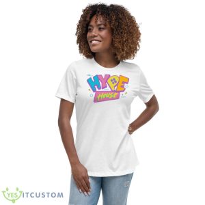 Logo Movie 90s The Hype House Shirt - Women's Relaxed Short Sleeve Jersey Tee