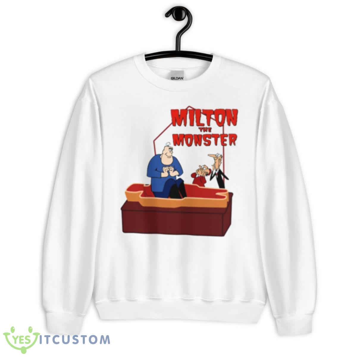 Logotype Milton The Monster Shirt 11 Logotype Milton The Monster Shirt - Unisex Heavy Blend Crewneck Sweatshirt