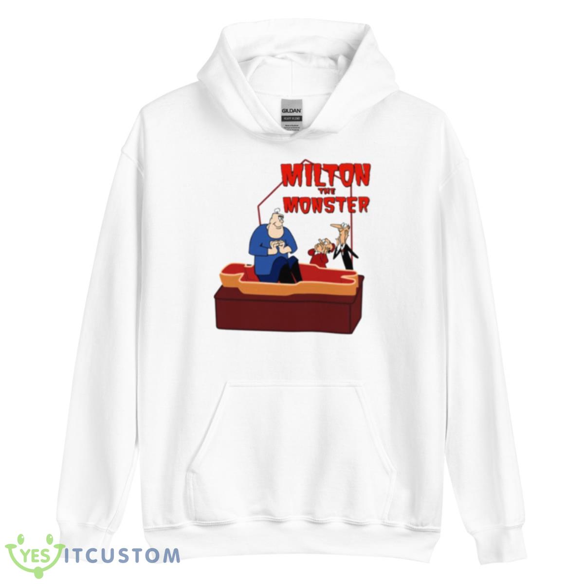 Logotype Milton The Monster Shirt 3 Logotype Milton The Monster Shirt - Unisex Heavy Blend Hooded Sweatshirt