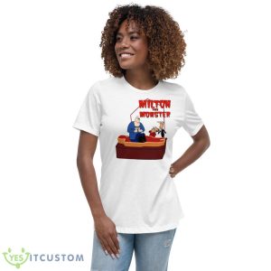 Logotype Milton The Monster Shirt 9 Logotype Milton The Monster Shirt - Women's Relaxed Short Sleeve Jersey Tee