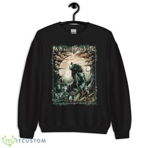 Lonely Wolf Motionless In White Shirt - Unisex Crewneck Sweatshirt