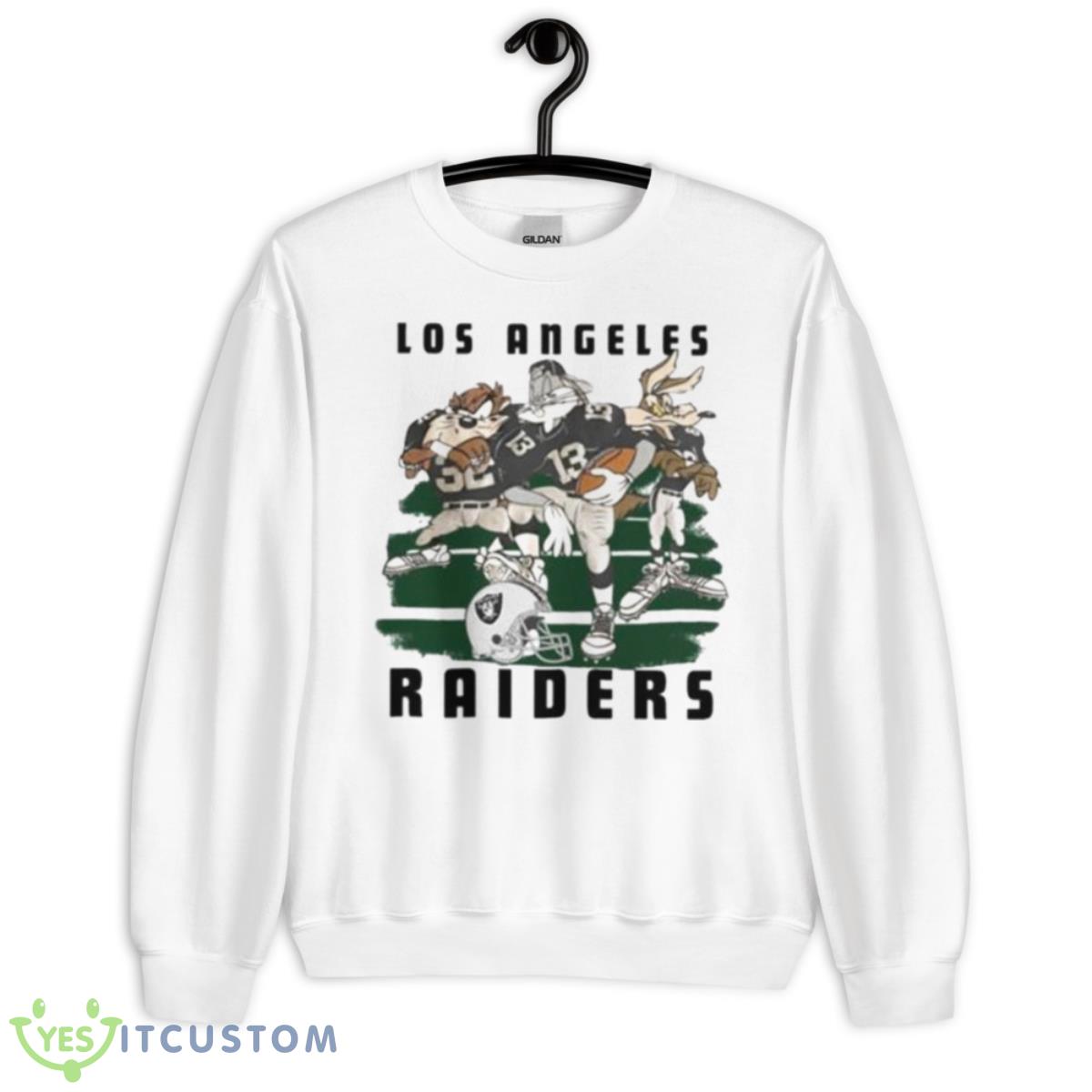 Looney Tunes Bugs Bunny Los Angeles Raiders Shirt 2 Looney Tunes Bugs Bunny Los Angeles Raiders Shirt - Unisex Heavy Blend Crewneck Sweatshirt