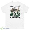 Looney Tunes Bugs Bunny Los Angeles Raiders Shirt - 500 Men’s Classic Tee Gildan