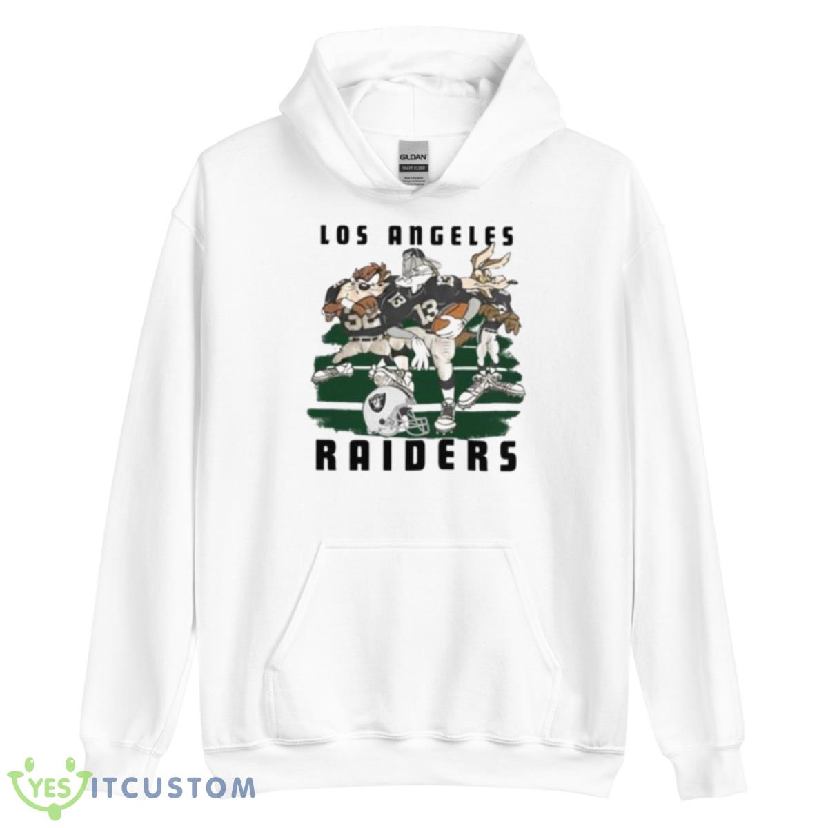 Looney Tunes Bugs Bunny Los Angeles Raiders Shirt 11 Looney Tunes Bugs Bunny Los Angeles Raiders Shirt - Unisex Heavy Blend Hooded Sweatshirt
