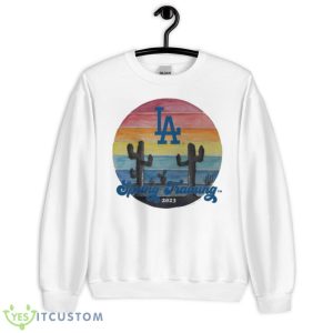 Los Angeles Dodgers Spring Training 2023 Vintage Shirt - Unisex Heavy Blend Crewneck Sweatshirt