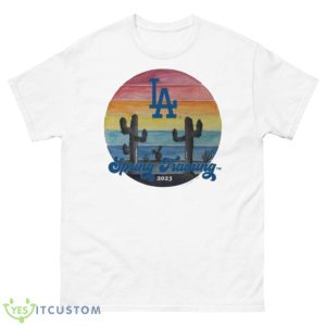 Los Angeles Dodgers Spring Training 2023 Vintage Shirt - 500 Men’s Classic Tee Gildan