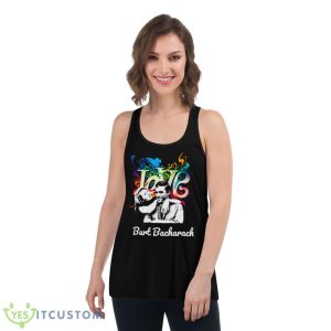 Love Art Burt Bacharach Shirt - Women's Flowy Racerback Tank