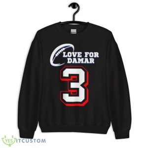 Love For Damar 3 Pray For Damar 3 Shirt - Unisex Crewneck Sweatshirt