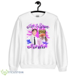 Love Jim & Spam Forever Spam Shirt - Unisex Heavy Blend Crewneck Sweatshirt