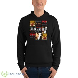 Love Love Kiss Kiss Alkaline Trio Shirt - Unisex Fleece Pullover Hoodie