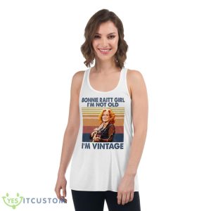 Love Sneakin’ Up On You Bonnie RaitShirt - Women's Flowy Racerback Tank