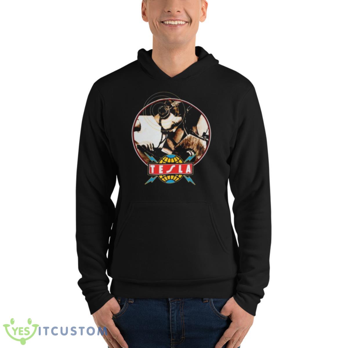 Love Song Tesla Band Shirt 4 Love Song Tesla Band Shirt - Unisex Fleece Pullover Hoodie