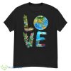 Love The Earth Kids Teacher Earth Day Everyday Environment Shirt - G500 Men’s Classic T-Shirt