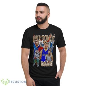 Luca Doncic NBA Dallas Mavericks Vintage Graphic Shirt - Short Sleeve T-Shirt