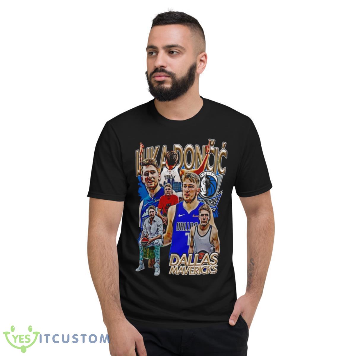 Luca Doncic NBA Dallas Mavericks Vintage Graphic Shirt 2 Luca Doncic NBA Dallas Mavericks Vintage Graphic Shirt - Short Sleeve T-Shirt