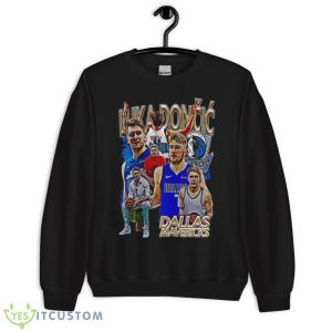 Luca Doncic NBA Dallas Mavericks Vintage Graphic Shirt 8 Luca Doncic NBA Dallas Mavericks Vintage Graphic Shirt - Unisex Crewneck Sweatshirt