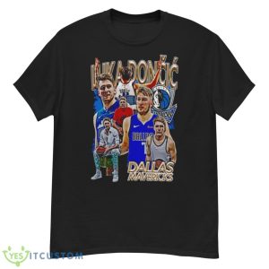 Luca Doncic NBA Dallas Mavericks Vintage Graphic Shirt - G500 Men’s Classic T-Shirt