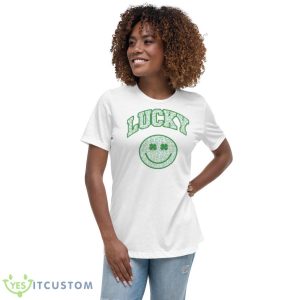 Lucky St Patricks Day Shirt - Women's Relaxed Short Sleeve Jersey Tee