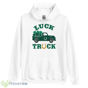 Lucky Truck St Patricks Day 2023 Shirt - Unisex Heavy Blend Hooded Sweatshirt