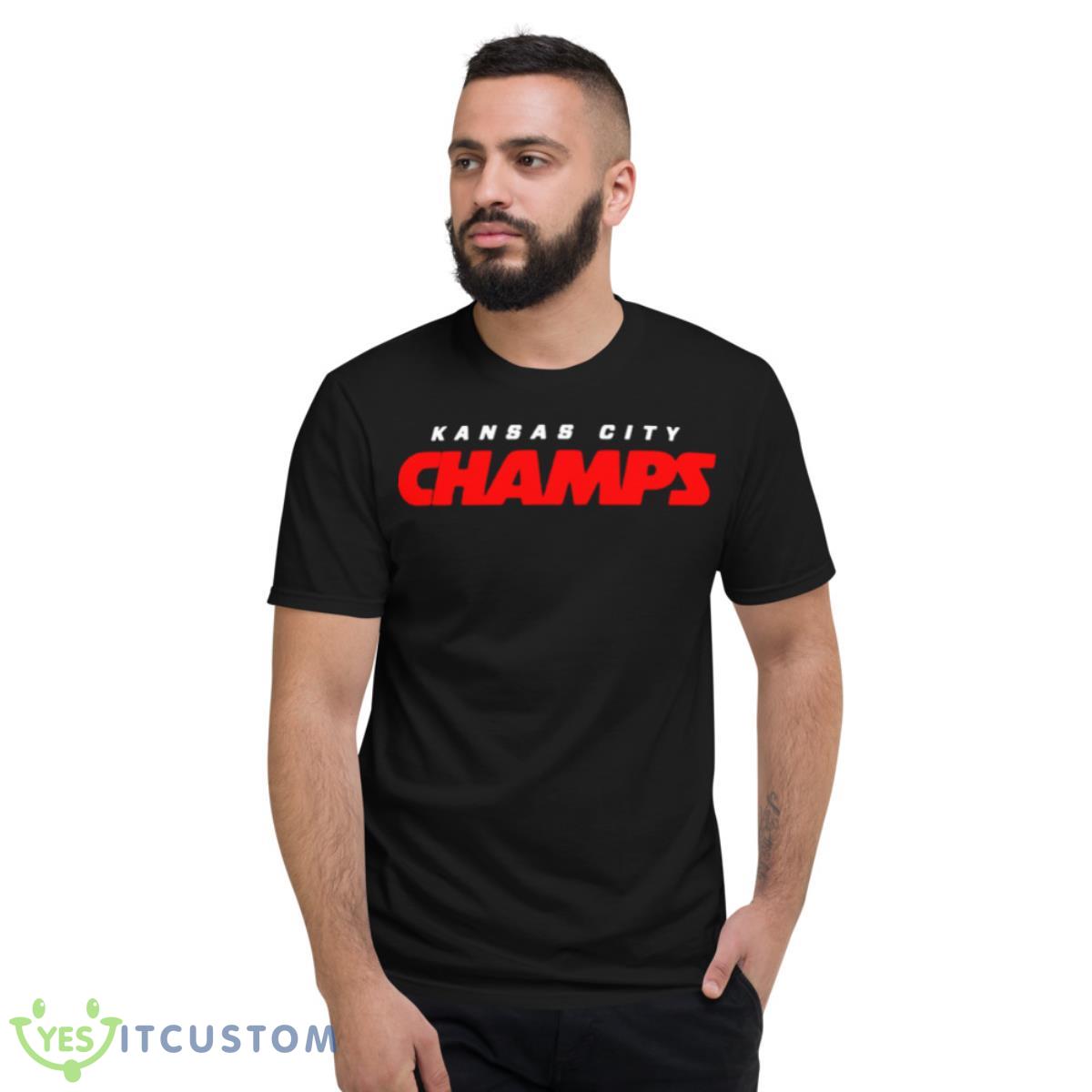 LVII KC Chiefs Champs Shirt 13 LVII KC Chiefs Champs Shirt - Short Sleeve T-Shirt