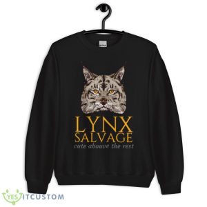 Lynx Salvage Corp Orange Logo Love Cats Shirt - Unisex Crewneck Sweatshirt