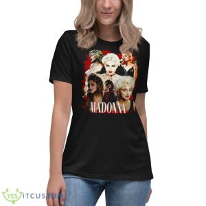 Madonna Music Retro Madonna Vintage Y2k Shirt 11 Madonna Music Retro Madonna Vintage Y2k Shirt - Women's Relaxed Short Sleeve Jersey Tee