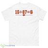 Mahomes 15 87 6 Kansas City Chiefs Shirt - 500 Men’s Classic Tee Gildan