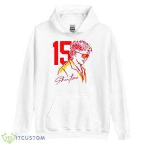 Mahomes 15 Show Time KC Chiefs Shirt - Unisex Heavy Blend Hooded Sweatshirt