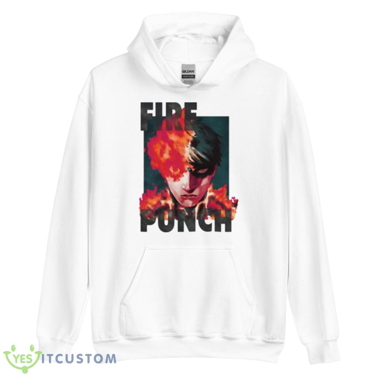 Mang Agni Frtom Fire Punch Shirt 3 Mang Agni Frtom Fire Punch Shirt - Unisex Heavy Blend Hooded Sweatshirt