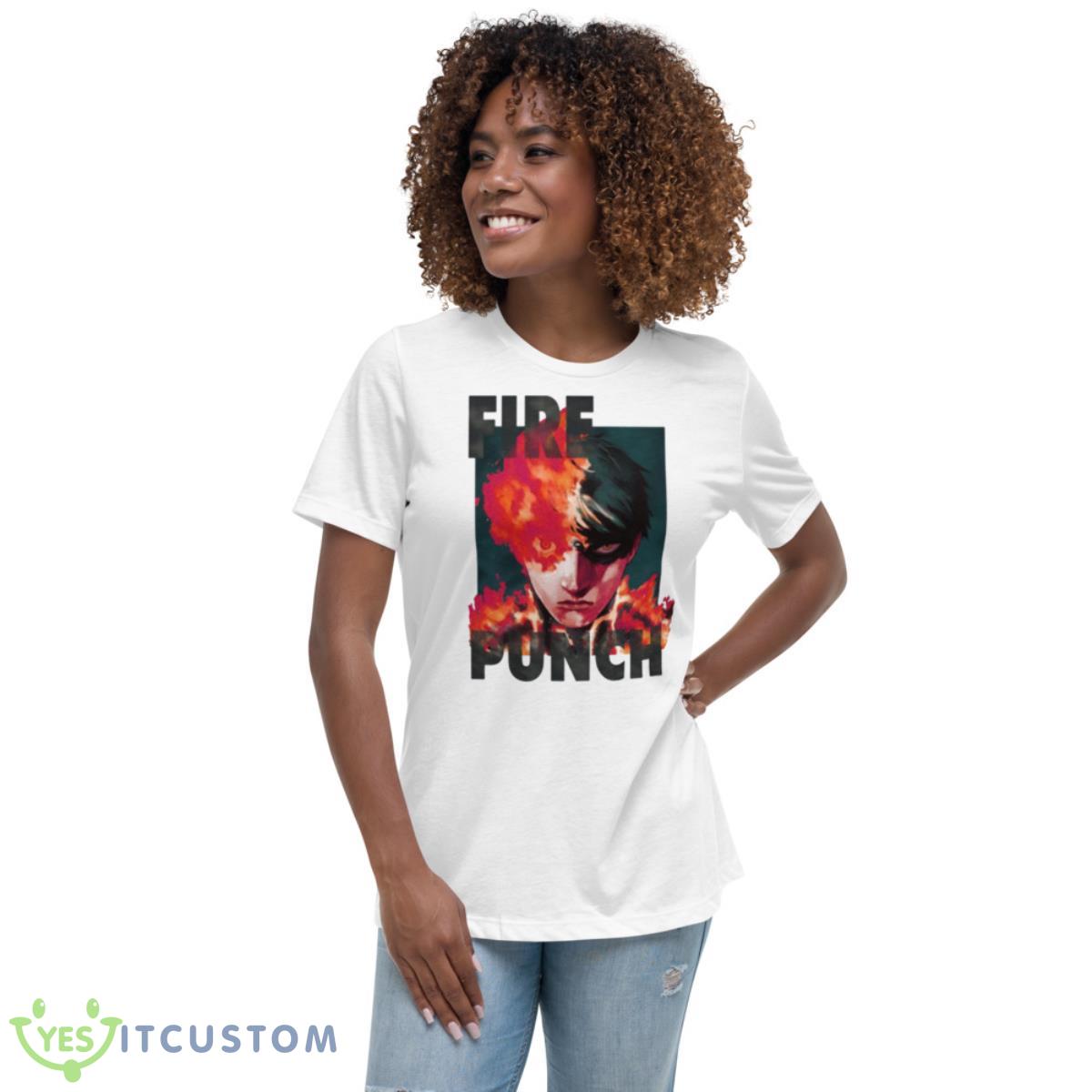Mang Agni Frtom Fire Punch Shirt 5 Mang Agni Frtom Fire Punch Shirt - Women's Relaxed Short Sleeve Jersey Tee