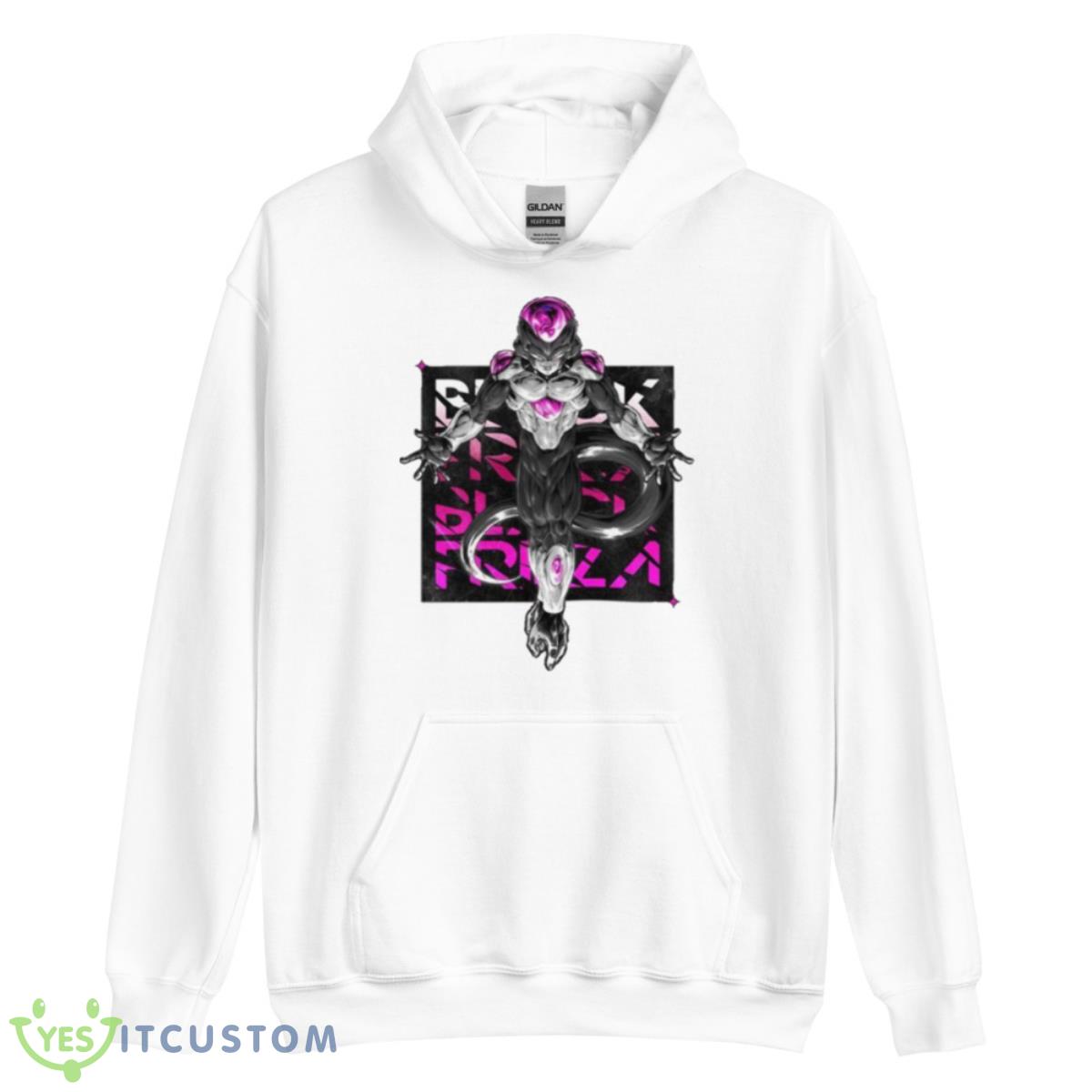 Manga Character Black Frieza Dragon Ball Shirt 3 Manga Character Black Frieza Dragon Ball Shirt - Unisex Heavy Blend Hooded Sweatshirt