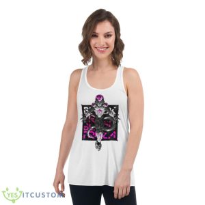 Manga Character Black Frieza Dragon Ball Shirt 8 Manga Character Black Frieza Dragon Ball Shirt - Women's Flowy Racerback Tank