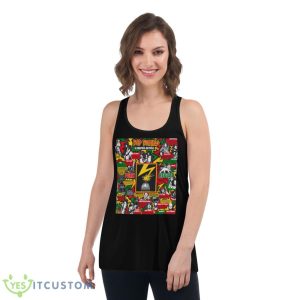 Many Actors Brains Bad Brains Secret 77 Shirt 10 Many Actors Brains Bad Brains Secret 77 Shirt - Women's Flowy Racerback Tank