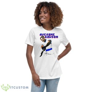 Marcus Stroman Andre Dawson Signature Shirt - Women's Relaxed Short Sleeve Jersey Tee