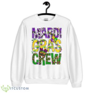Mardi Gras Crew Cute Shirt - Unisex Heavy Blend Crewneck Sweatshirt