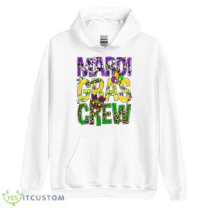 Mardi Gras Crew Cute Shirt - Unisex Heavy Blend Hooded Sweatshirt