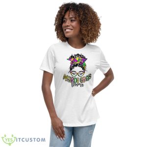 Mardi Gras Mama Funny Shirt - Women's Relaxed Short Sleeve Jersey Tee