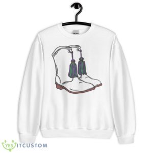 Mardi Gras Marching Boots Shirt - Unisex Heavy Blend Crewneck Sweatshirt