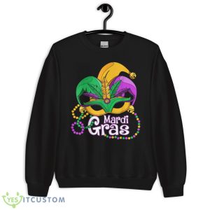 Mardi Gras T Shirt Mardi Gras 2023 Beads Mask Feathers Shirt 8 Mardi Gras T Shirt Mardi Gras 2023 Beads Mask Feathers Shirt - Unisex Crewneck Sweatshirt