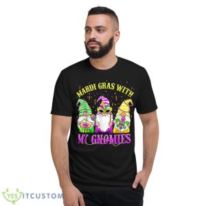 Mardi Gras With My Gnomies 2023 LOVE Mardi Gras COstume LOVE Shirt Product Photo 2