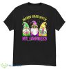 Mardi Gras With My Gnomies 2023 LOVE Mardi Gras COstume LOVE Shirt Product Photo 1