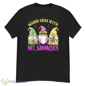 Mardi Gras With My Gnomies 2023 LOVE Mardi Gras COstume LOVE Shirt Product Photo 1