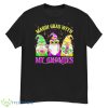 Mardi Gras With My Gnomies 2023 LOVE Mardi Gras LOVE Shirt - G500 Men’s Classic T-Shirt