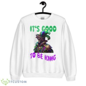 Mardi Gras With My Gnomies Shirt - Unisex Heavy Blend Crewneck Sweatshirt