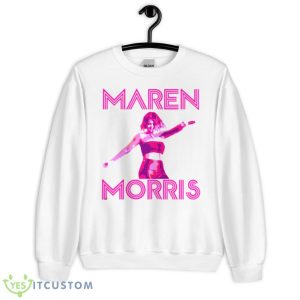 Maren Girl Pink Design Maren Morris Shirt - Unisex Heavy Blend Crewneck Sweatshirt
