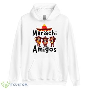 Mariachi Amigos Fanart Three Amigos Shirt - Unisex Heavy Blend Hooded Sweatshirt