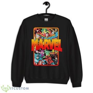 Mario Judah Wearing Marvel Comics Old School Characters Shirt 8 Mario Judah Wearing Marvel Comics Old School Characters Shirt - Unisex Crewneck Sweatshirt