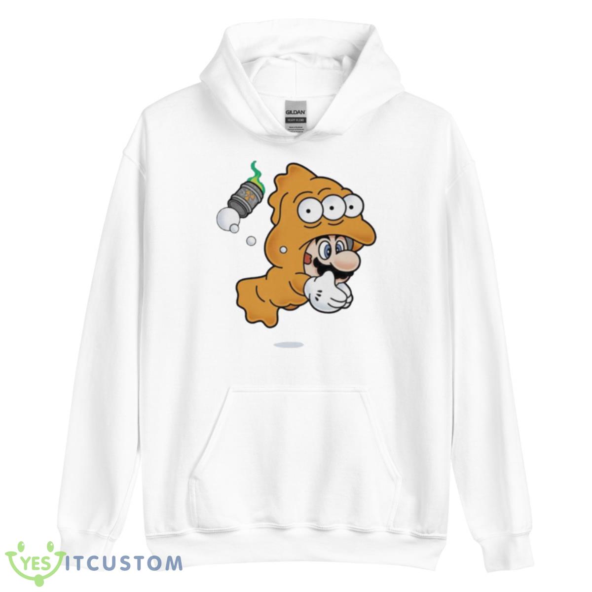 Mario Super Blinky SuiShirt 3 Mario Super Blinky SuiShirt - Unisex Heavy Blend Hooded Sweatshirt